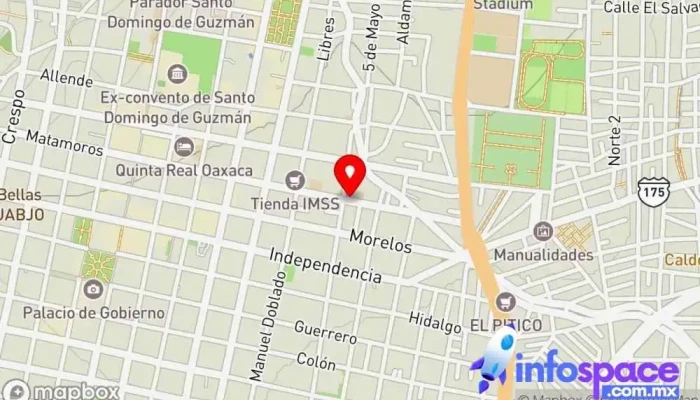 mapa de Instituto De Integración Y Asesoría Comunitaria IIAC. AC Escuela en Oaxaca de Juárez