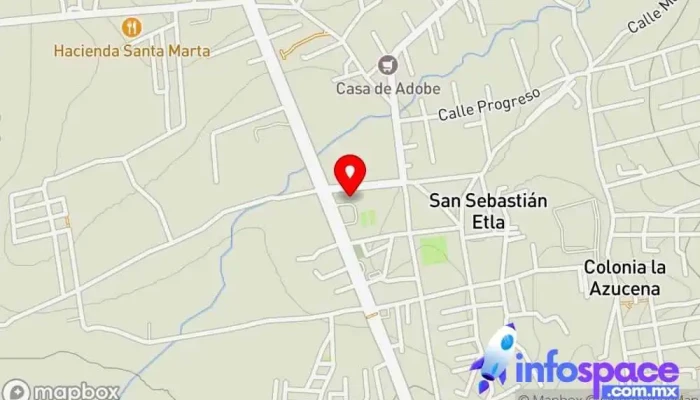 mapa de Instituto EuroAmericano Colegio privado en San Sebastián