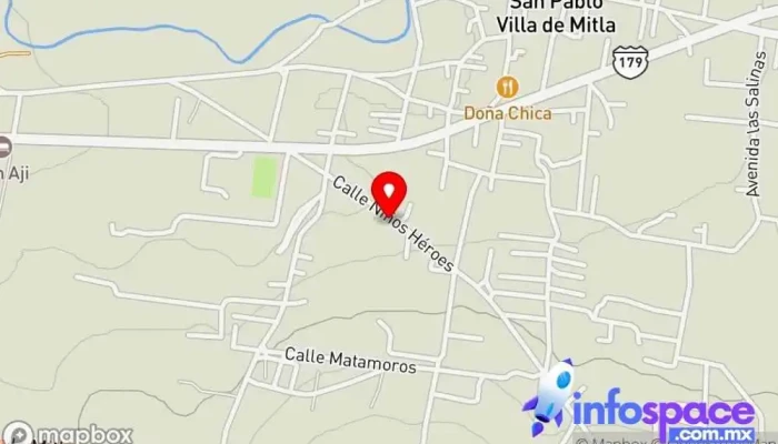 mapa de Instituto Lingüístico de Verano, A.C. Organización sin ánimo de lucro en San Pablo Villa de Mitla