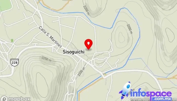 mapa de Instituto Técnico Sisoguichi Instituto de secundaria en Sisoguichi
