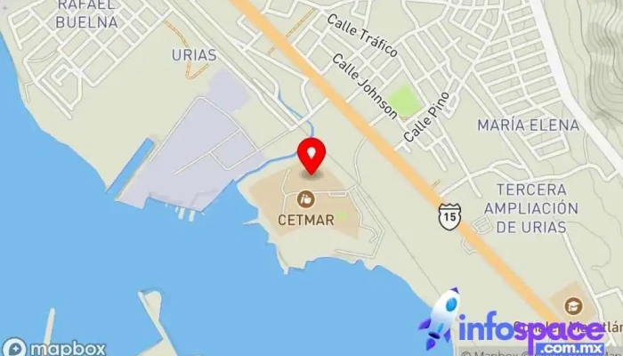 mapa de INSTITUTO TECNOLÓGICO DE MAZATLÁN UNIDAD I Universidad en Mazatlán