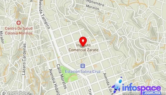 mapa de INTERVENCIÓN EN COMUNICACIÓN HUMANA  en Salina Cruz