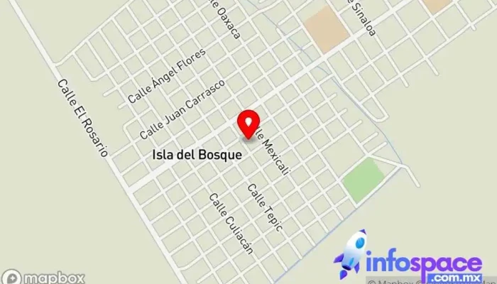 mapa de Isla del Bosque  en Isla del Bosque