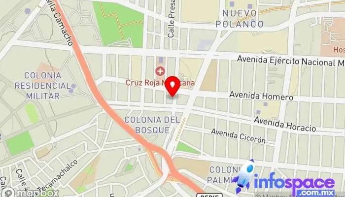 mapa de IT APTEVA SOLUTIONS Empresa de software en Miguel Hidalgo, Ciudad de México