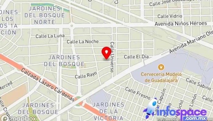 mapa de IT Consultant - Soluciones de Negocio Asesor en Guadalajara