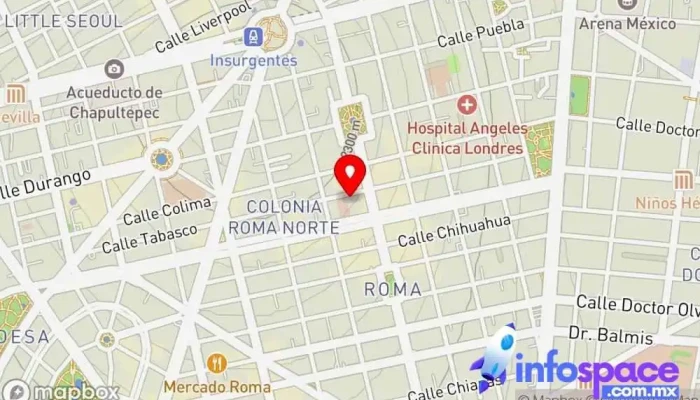 mapa de IT integrator Agencia de colocación en Cuauhtémoc, Ciudad de México