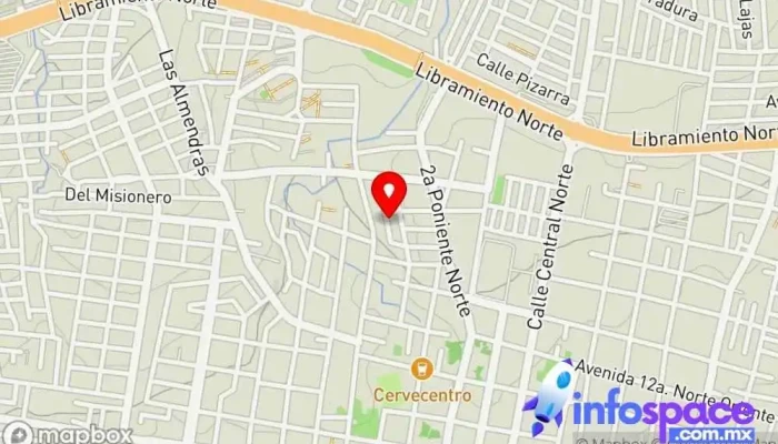 mapa de IT Solution Empresa de software en Tuxtla Gutiérrez