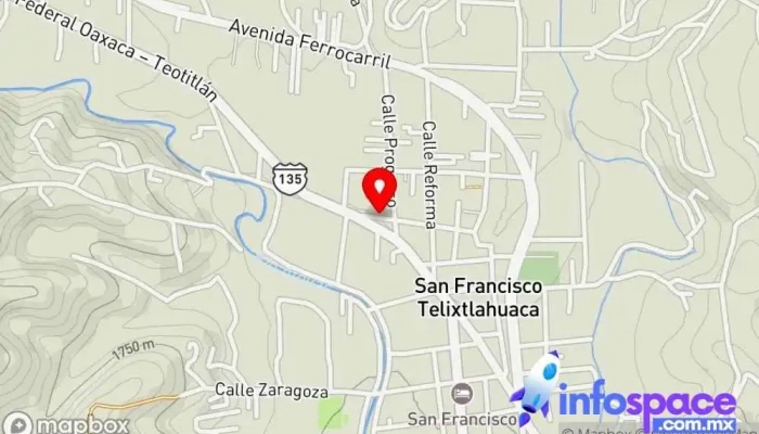 mapa de Itcell Tienda de reparación de teléfonos móviles en San Francisco Telixtlahuaca