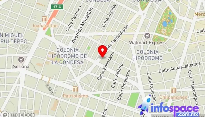 mapa de ITG Consultora de administración empresarial, Asesor en Cuauhtémoc, Ciudad de México