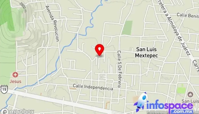 mapa de ITIM - Soluciones tecnológicas y de comunicación. Empresa de software en San Luis Mextepec