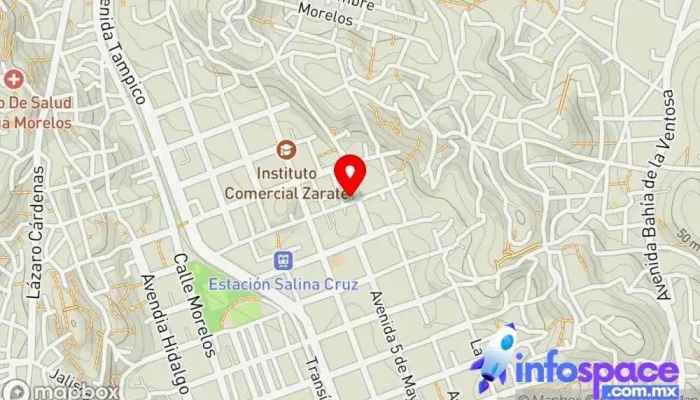 mapa de ITR Security Salina Cruz Oaxaca Servicio de seguridad en Salina Cruz