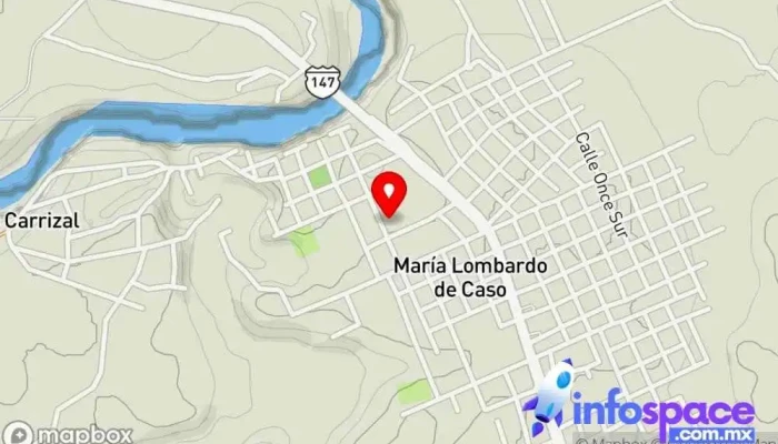 mapa de ITSJC Escuela en María Lombardo de Caso