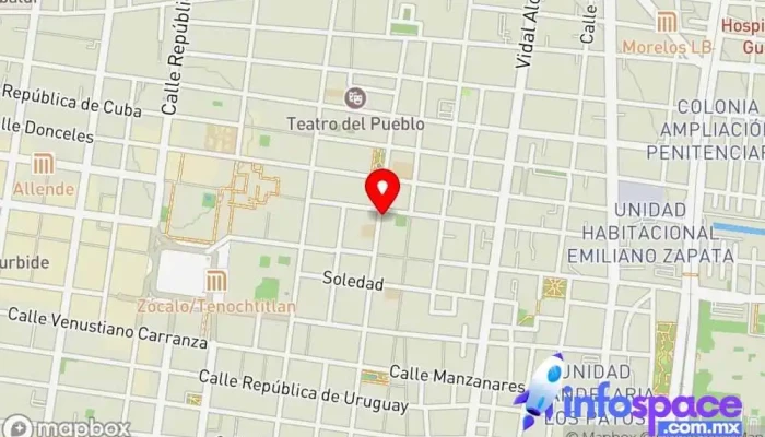 mapa de IT&Tech Empresa de software en Cuauhtémoc, Ciudad de México