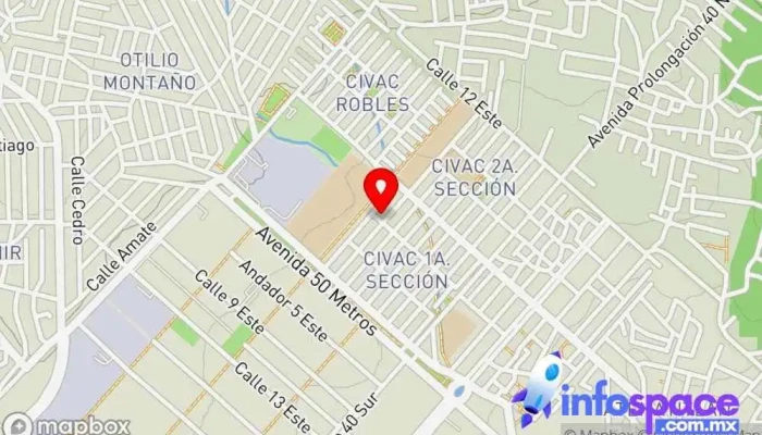mapa de ITZONYOC Consultores Empresa de software en Jiutepec
