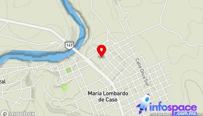 mapa de jesus carranza Oficina de la Administración en María Lombardo de Caso