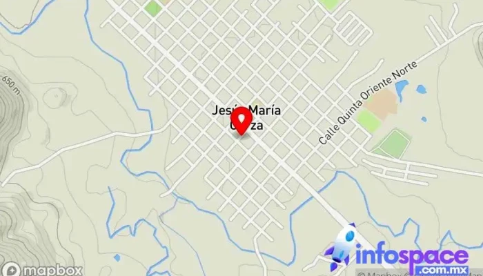 mapa de Jesus Ma Garza Clínica ambulatoria en Villaflores