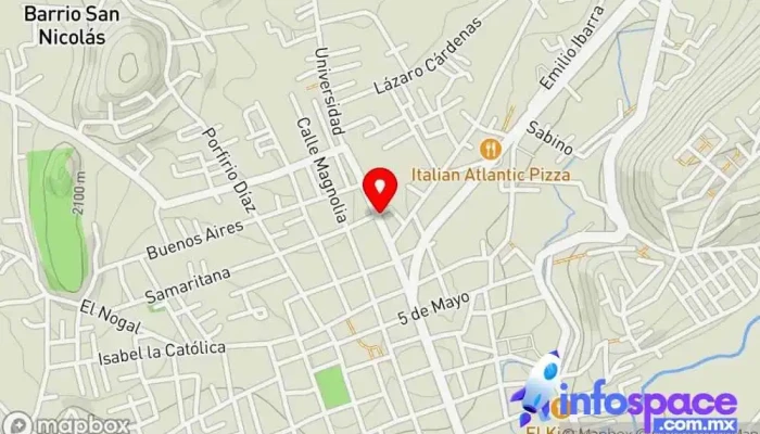 mapa de Jhorema Systems Servicio de reparación de ordenadores, Proveedor de equipos de oficina, Distribuidor de equipos de telecomunicación en Tlaxiaco