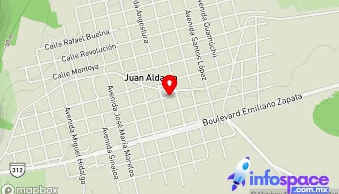 mapa de Juan Aldama  en Juan Aldama