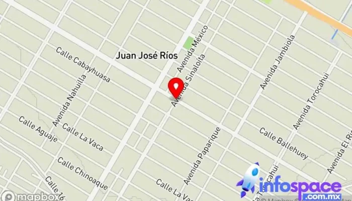 mapa de Juan José Ríos  en Juan José Ríos