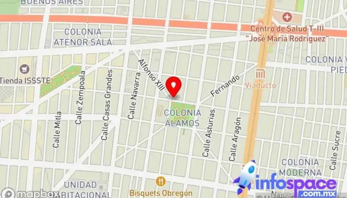 mapa de Keb-IT, S.A. de C.V. Empresa de software en Benito Juárez, Ciudad de México