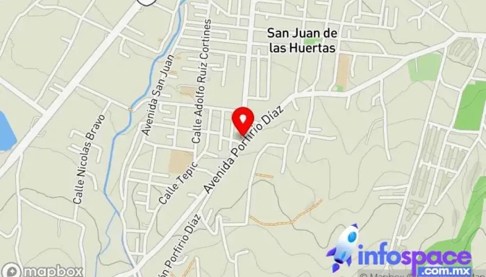 mapa de Kiosco de San Juan Monumento en San Juan de las Huertas