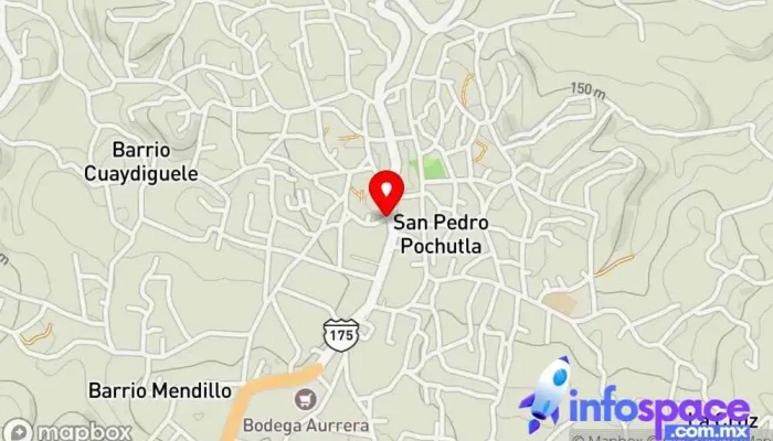 mapa de KIRA CONSULTORIA Y DESARROLLO DE SOFTWARE Desarrollo de productos e investigación en San Pedro Pochutla