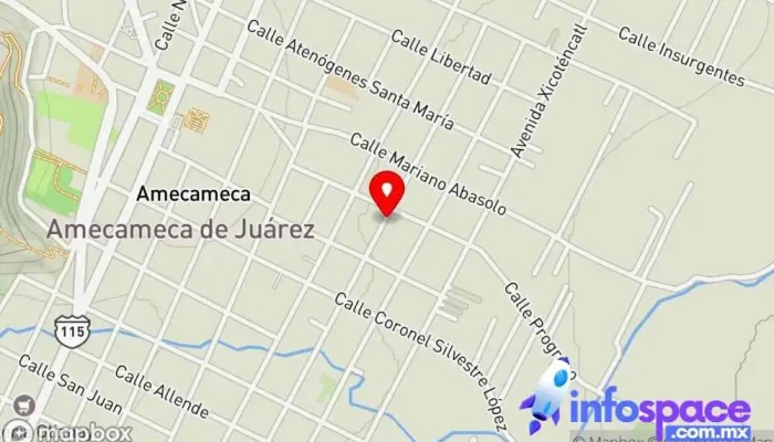 mapa de LA BATIWEB Servicio de reparación de ordenadores en Amecameca de Juárez