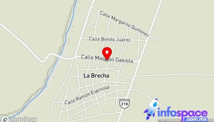mapa de La Brecha  en La Brecha