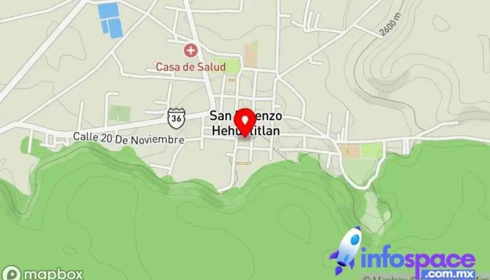 mapa de La capital del jugo Oficina de la Administración en Santiago Tianguistenco de Galeana