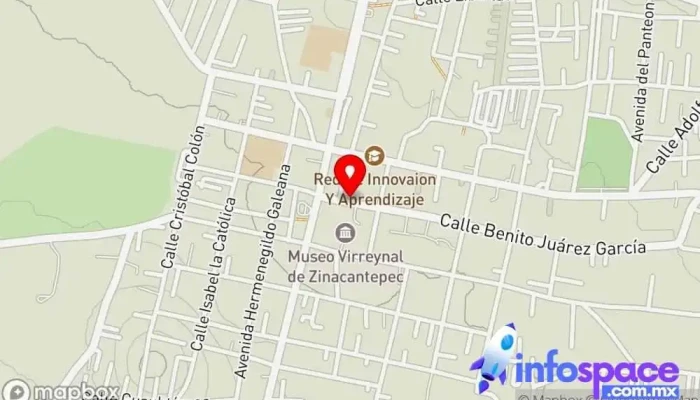 mapa de La Estación Aparcamiento en San Miguel Zinacantepec