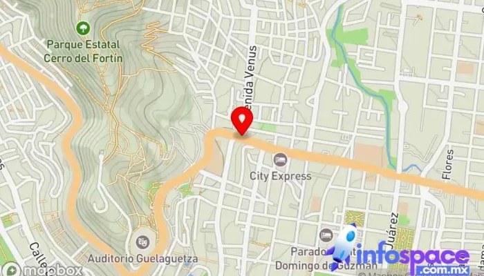 mapa de La Guadalupe  en Oaxaca de Juárez