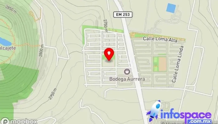 mapa de La Loma II  en Conjunto Urbano la Loma I
