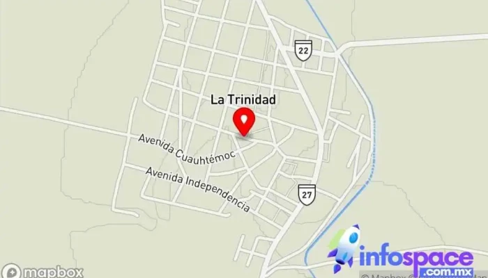 mapa de La Trinidad  en La Trinidad
