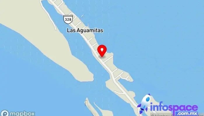 mapa de Las Aguamitas  en Las Aguamitas