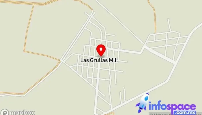 mapa de Las Grullas Margen Derecha  en Las Grullas Margen Derecha