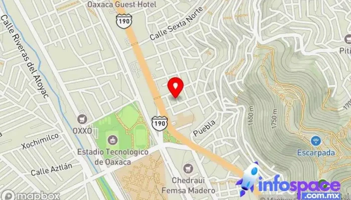 mapa de Latam Technology Proveedor de sistemas de seguridad en Oaxaca de Juárez