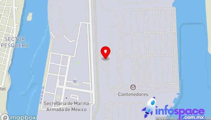 mapa de Lazaro Cardenas Michoacán Empresa portuaria en Cdad. Lázaro Cárdenas