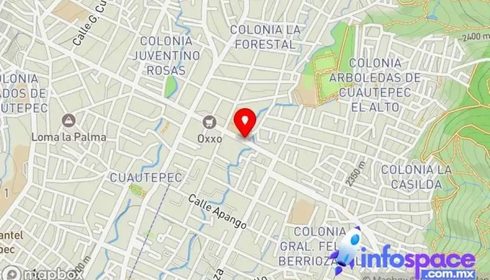 mapa de Lerdo de Tejada Bus stop en Ciudad de México
