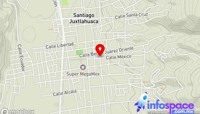 mapa de Lex México Despacho Jurídico Abogado, Abogado penalista en Santiago Juxtlahuaca