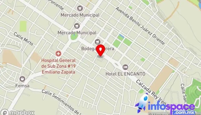 mapa de Línea de Oro Terminal Ciudad Altamirano Gro. Empresa de autobuses en Cdad. Altamirano