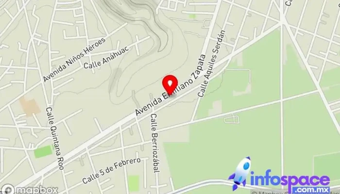 mapa de Líneas Unidad S.Ade C.V. Servicio de transporte, Servicio de mensajería en Progreso de Obregón