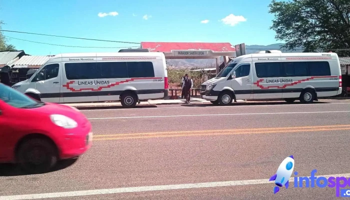 Lineas Unidas Miahuatecos   Serpevass Automovil - Santa Lucía Ocotlán