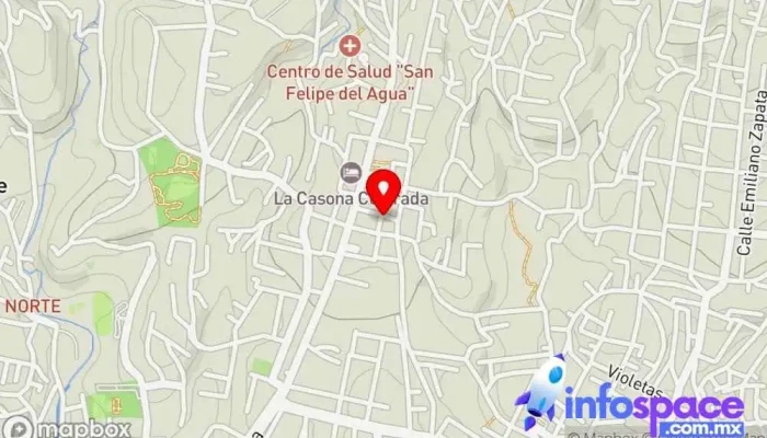 mapa de Llamca Diseñador de sitios web, Agencia de marketing en Oaxaca de Juárez
