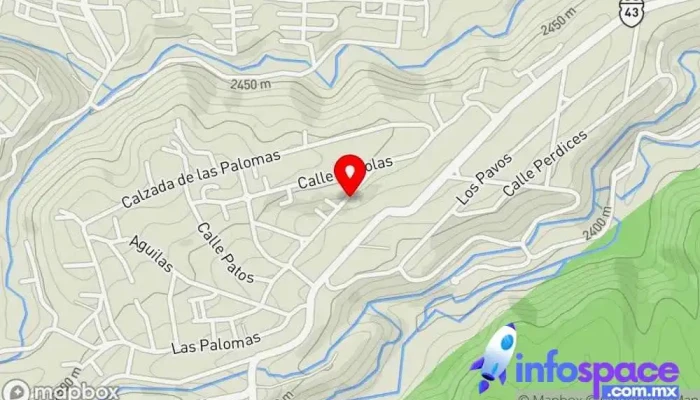 mapa de Loma del Río  en Loma del Río
