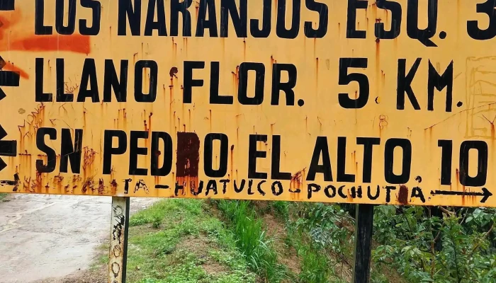 Los Naranjos Esquipulas -  Zona - San Pedro El Alto