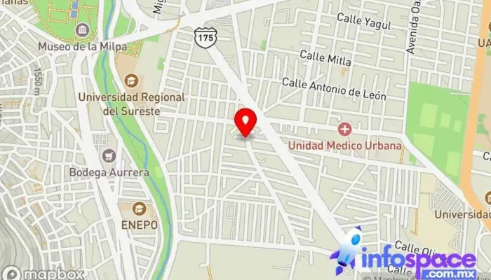 mapa de Mantenimiento de Pc, tablets y laptops. Oficina de la Administración en Santa Cruz Xoxocotlán