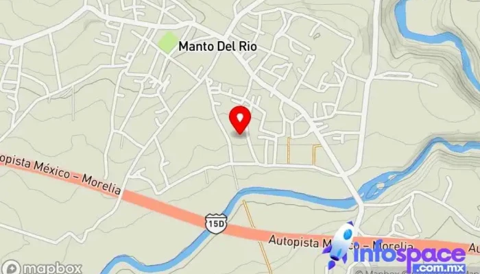 mapa de Manto del Río  en Manto del Río