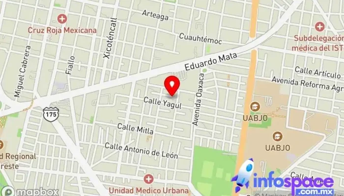 mapa de MARKETING DIGITAL Consultora de marketing en Oaxaca de Juárez