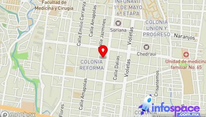 mapa de Marketing Literal, Consultores. Consultora de administración empresarial en Oaxaca de Juárez