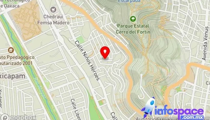 mapa de Mauro Cortés Empresa de alojamiento web en Oaxaca de Juárez